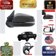 Driver Side Mirror for Toyota Tacoma 2016-2023 Heated Turn Signal BSM 8 Pin LH