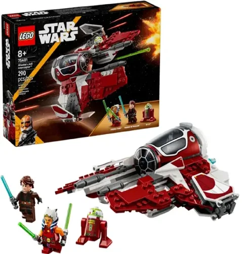 LEGO 6527517 Star Wars: The Clone Wars Ahsoka's Jedi Interceptor Spaceship