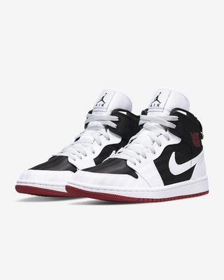 Nike Jordan 1 Mid SE UTL Women's US size 6 Red White Black DD9338 016