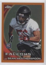 2010 Topps Chrome Rack Pack Orange Refractor Sean Weatherspoon #C171 yf0