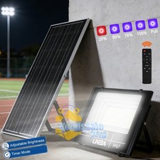 Focos Luz LED Solar Para Exterior Con Sensor De light Jardin Patio Casa Lampara
