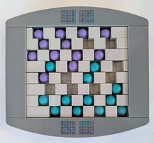 Vintage 1990s Binary Arts SwitchBack The Maddening Marble Puzzle Game Ages 8