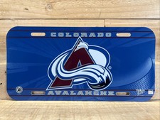 Colorado Avalanche Hockey NHL LICENSE VANITY PLATE SIGN, WinnCraft Sports