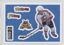 1996-97 Upper Deck Collector's Choice Stick-Ums Theoren Fleury #S20 0h7n