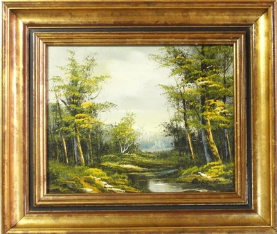 Caprenon (XX) kl. TOP-Gemälde~1970: PAYSAGE (LANDSCHAFT) - Bild 1 von 4