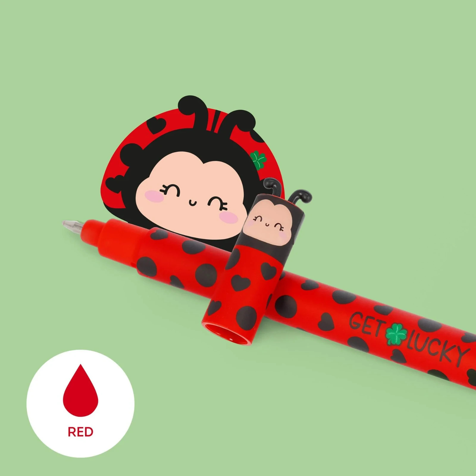 Legami erasable pen NEW DESIGN 2026 Ladybug preorder for release end ofFebruary