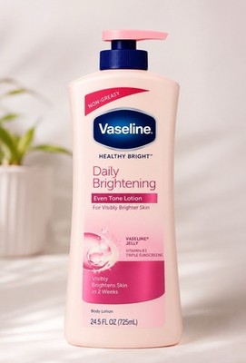 Vaseline Healthy Bright Brightening Even Tone Lotion Vitamin B3 24.5 fl oz