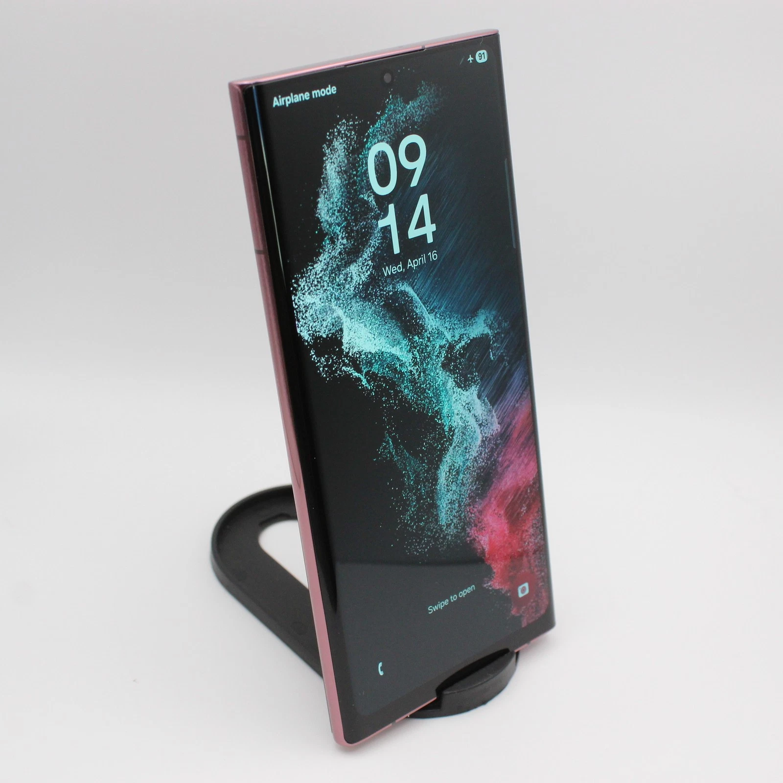 Samsung Galaxy S22 Ultra 5G SM-S908U 128GB burgundy UNLOCKED Smartphone OPEN BOX