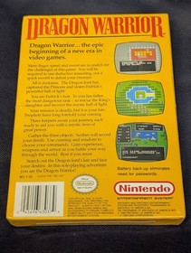 NEW H Seam Sealed Nintendo NES Dragon Warrior S4-5
