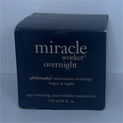Philosophy Miracle Worker Overnight Anti-Aging Moisturizer Vit C 4 fl oz