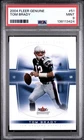 2004 Fleer Genuine Tom Brady Super Bowl Year Patriots Legend PSA 9 MINT POP 63!
