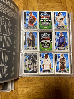 Star Wars Force Attax Movie Serie 2 Alle Karten zu Verkaufen auf Anfrage