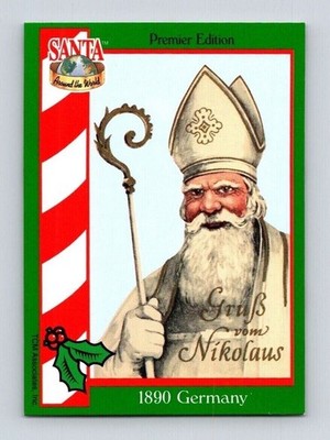 1994 1890 Germany 24 Santa's Around The World TCM TCG CCG