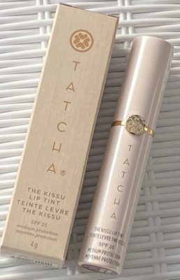 Tatcha The Kissu Lippentönung im Farbton Midnight Lily LSF 25 Brandneu im Karton
