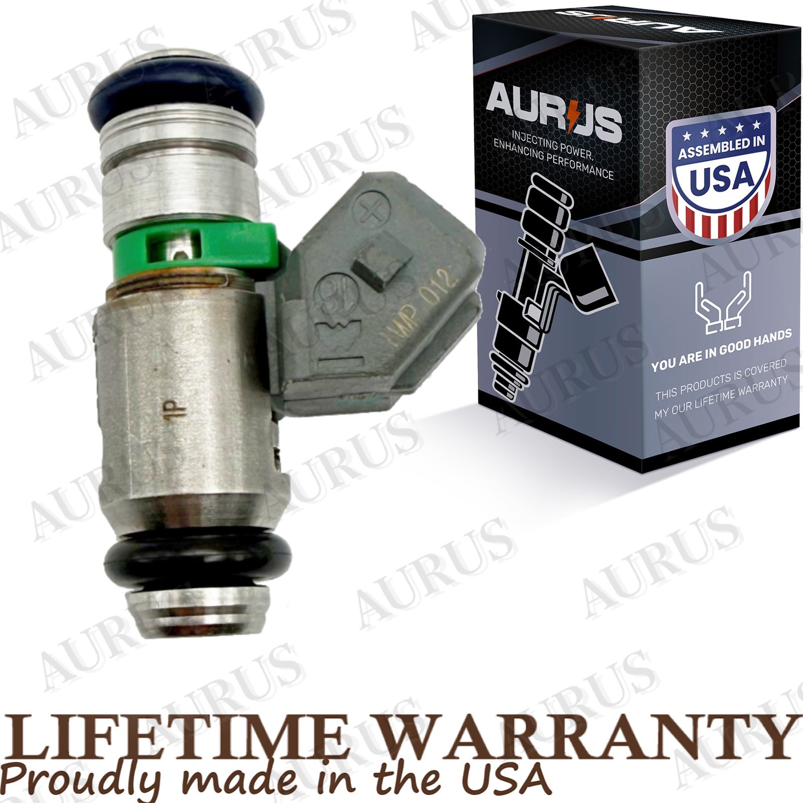 Aurus OEM Fuel Injector 1 for 2003-2009 PEUGEOT 206 207 307 Citroen C4 C3Pluriel IWP-012