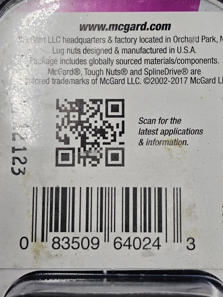 (CANTIDAD 4) McGard 64024: tuerca premium M14 x 1,5 para Chevrolet Colorado 2019 Foto 3 de 4