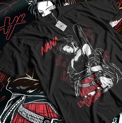 Nana Osaki T-Shirt Black Stones Manga Girl Anime Gift Shirt All Size