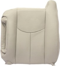 Driver Side Top Lean Back Replacement Leather Seat Cover Shale Light Tan 522