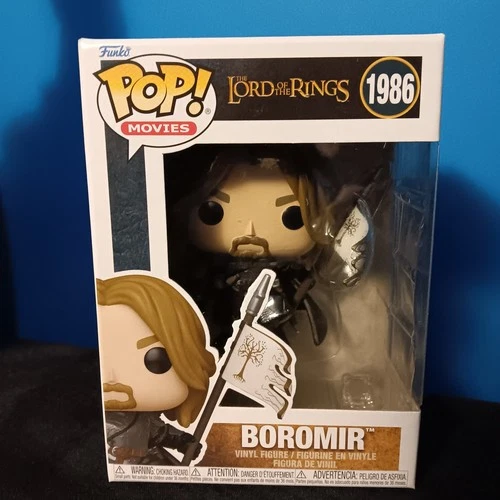 Funko Pop! Movies Lord Of The Rings BOROMIR Brand New In Hand!! #1986