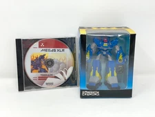 Cartoon Network Toonami Megas XLR Boxed Figure + Promo DVD - Used