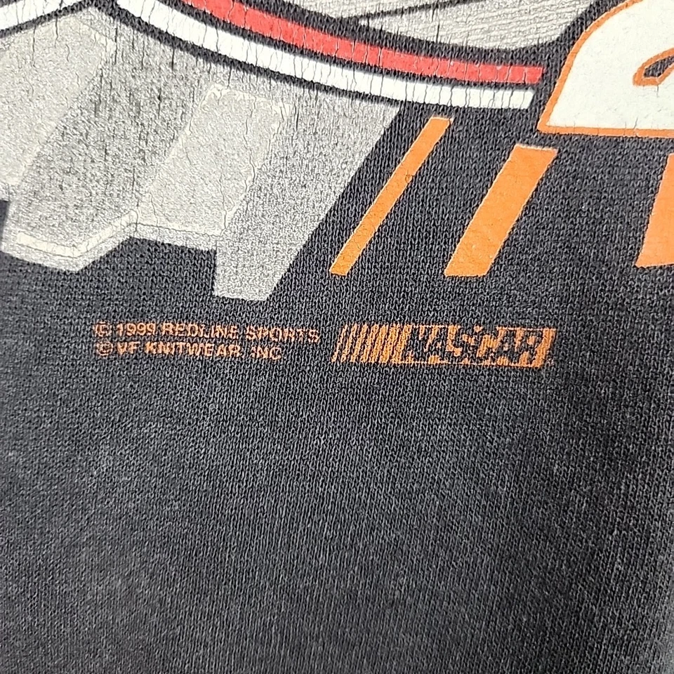 Sudadera De Colección Tony Stewart 20 Para Hombres 2XL Negra Gráfica Home Depot Nascar Años 90 Foto 2 de 4