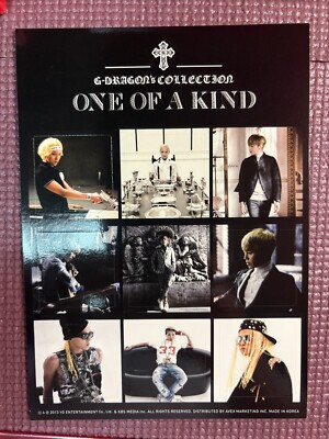 BIGBANG G-DRAGON's COLLECTION ONE OF A KIND DVD, Photo Book