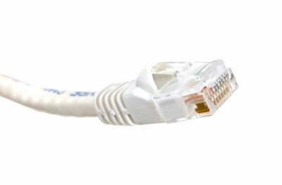 5FT CAT6 Ethernet Patch Cable White RJ45 550Mhz UTP 1.5M