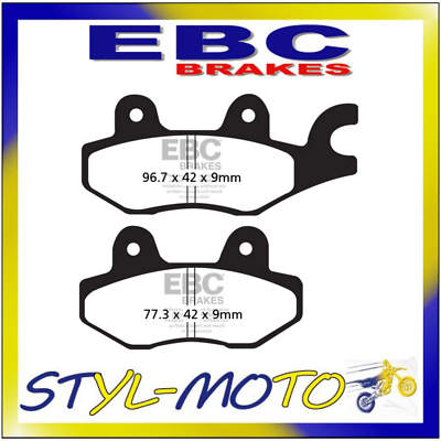 FA197 Pads Organic Aramid Rear EBC Kymco 125 Jetix 2010-2015