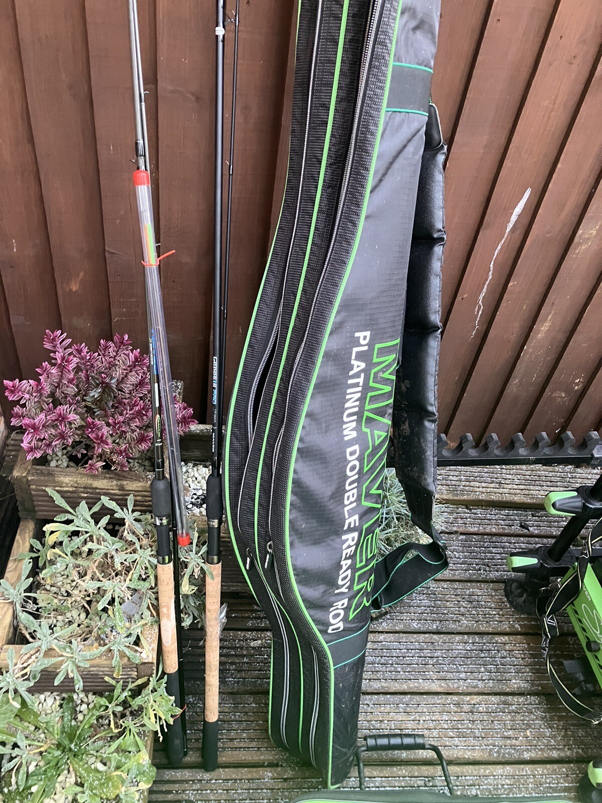 JOB LOT MAVER MATCH FISHING TACKLE ROD POLE SEATBOX FISHING eBay