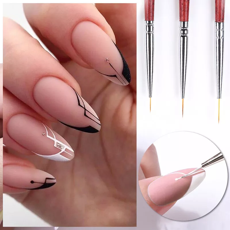 DIY Thin Brush for Nail Art or Fine Details 