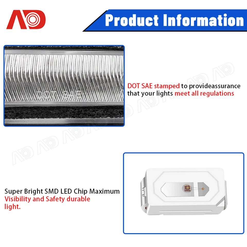 Luz de señal de giro de espejo lateral LED secuencial para Honda Accord Hybrid / Acura TSX Foto 3 de 4