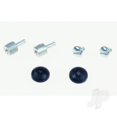 Dubro DB845 Mini E/Z Stecker (2 Stück) Hardware für RC Modellflugzeuge