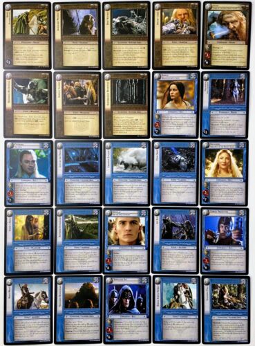 Decipher Lord of the Rings TCG: Bloodlines 194/194 Complete Nonfoil Set NM B - Picture 2 of 9