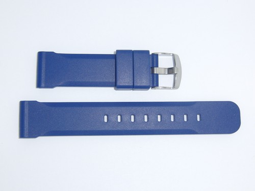 Bonetto Bonetto (ITALIA) Orologio di Gomma Cinturino Banda 22 mm, blu,  modello 317 | eBay