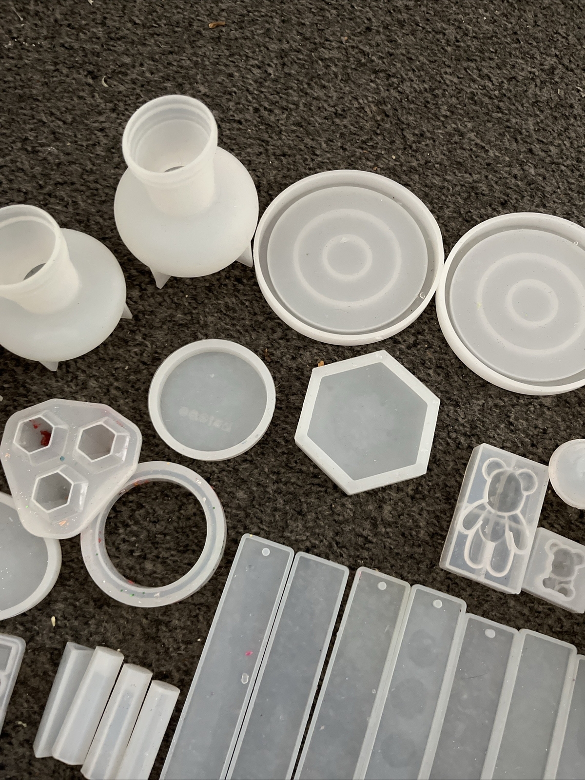 Bundle Of Silicone Moulds For Resin Job Lot Epoxy eBay