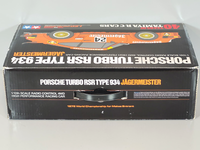 Tamiya 1/10 R/C Porsche Turbo RSR TYPE 934 Jagermeister 