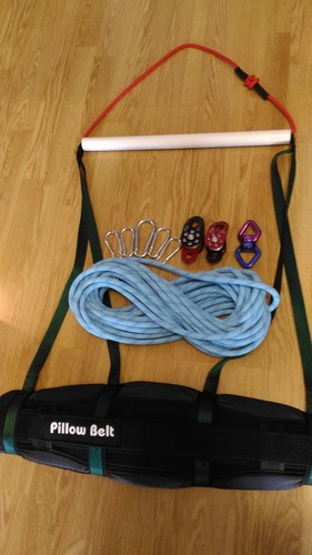 Harness strap,Pillow Belt - SET for figure skating - off ice