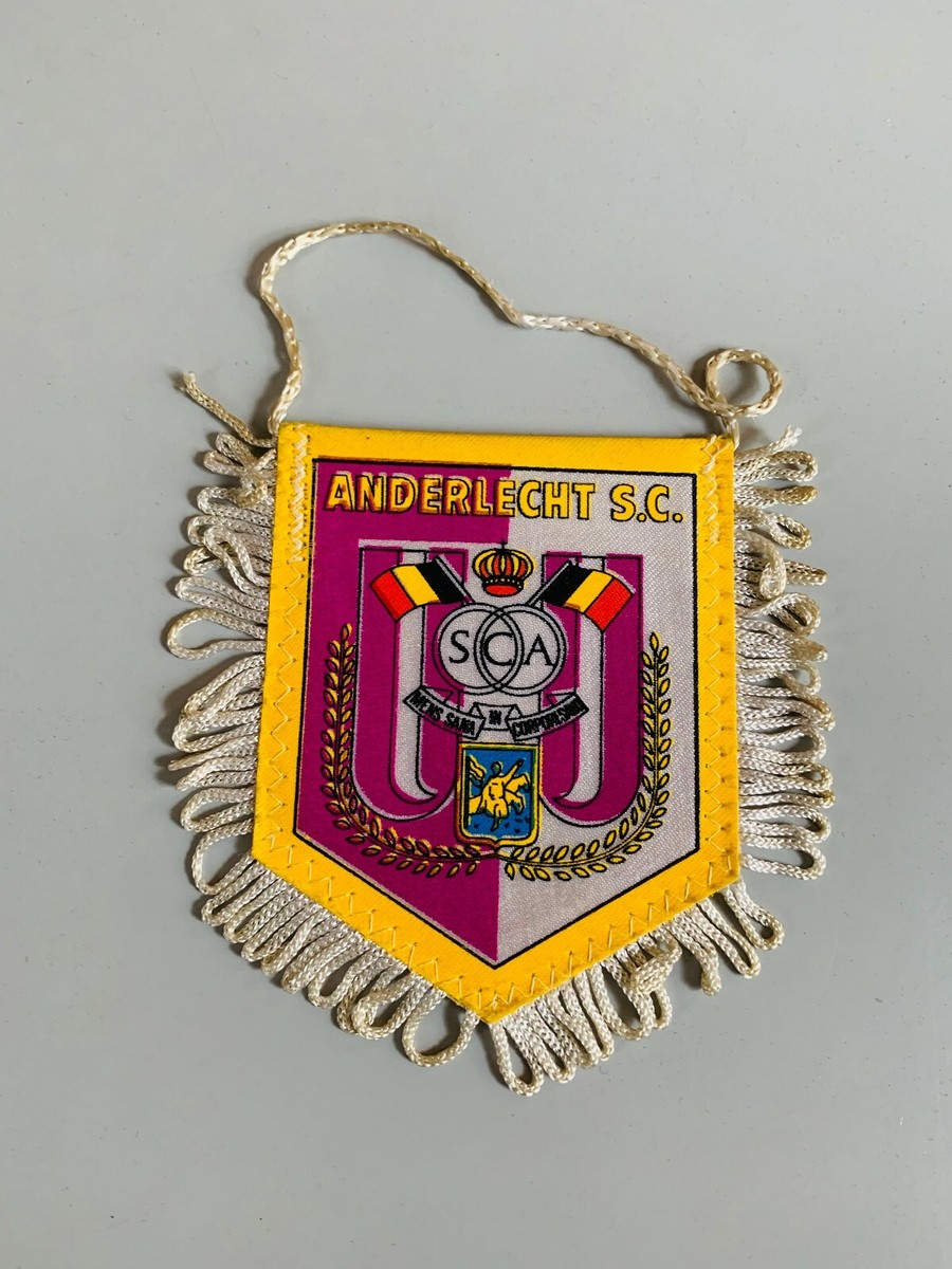 Fanion Vintage S.C. Anderlecht - Pennant Wimpel - Club Belge - Collection