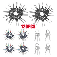 120X Car Terminal Removal Tool Kit Wire connector Pin Release Extractor Puller
