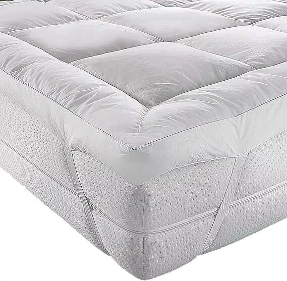 AR'S Hotel Quality Microfiber Mattress Topper 5cm Thick Box Stitched