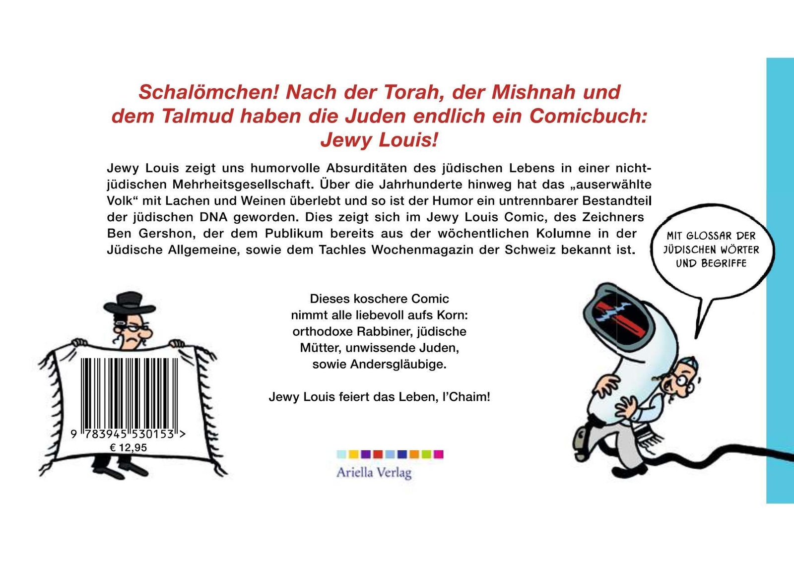Thumbnail - Jewy Louis - Schalömchen Witzige Koschere Comics Gershon Ben Buch 72