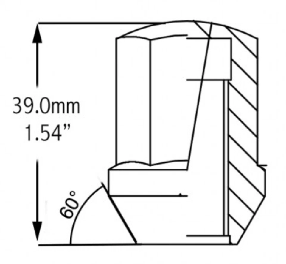 32 tuercas negras Dodge Ram 2500 3500 OEM | 14X1,5 PARA CAMIONES MODELO 2012-2017 Foto 2 de 3