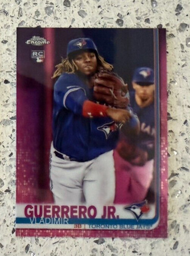 2019 Topps Chrome Update Series - Vladimir Guerrero Jr. #21 Pink Refractor (RC)