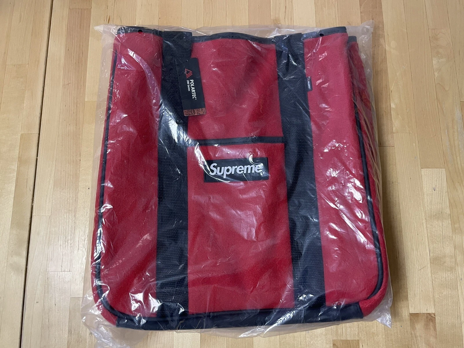 Sac fourre tout Supreme Polartec rouge FW18 Supreme New York 2018 tout neuf