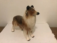 Vintage Coopercraft Collie Lassie Dog  -  Made in England Ex Condition