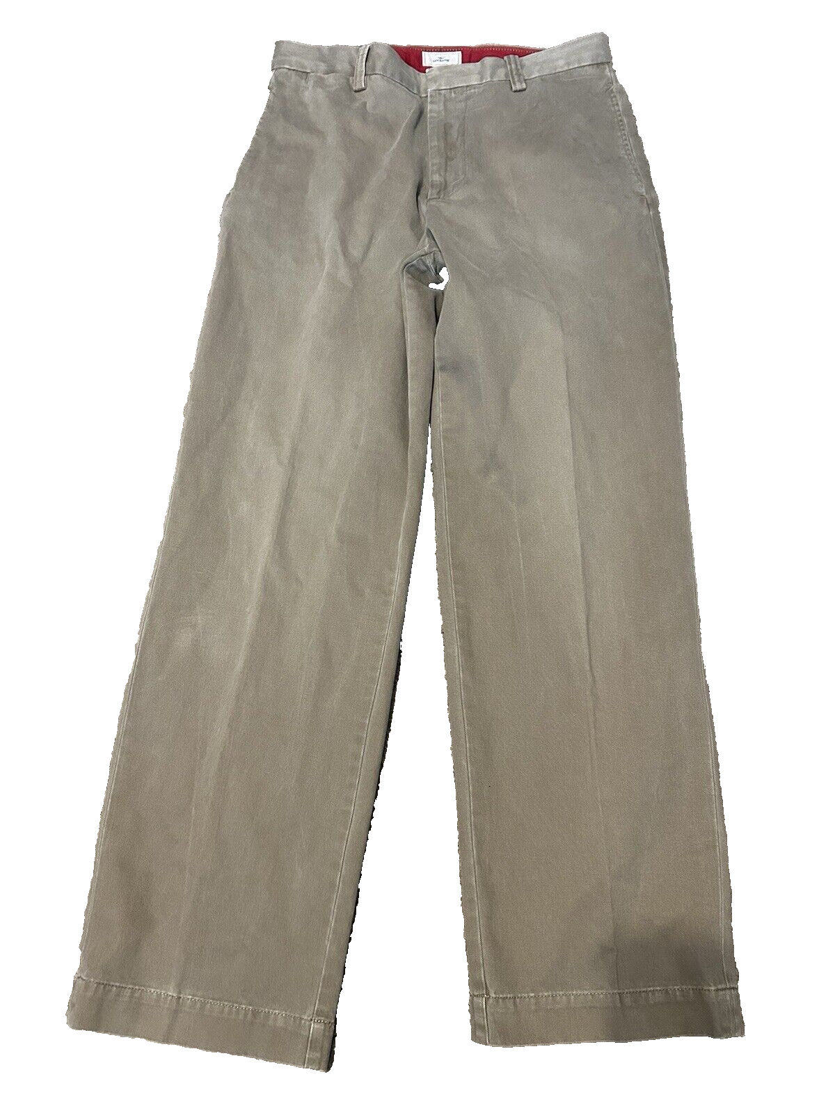 Dockers Relaxed Fit Flat Front Khaki Dress Pants W32 L32 with Measurements