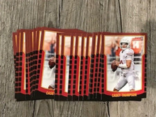 Lot (25) CASEY THOMPSON Nebraska 2022 Bowman University Football 2000 Throwback