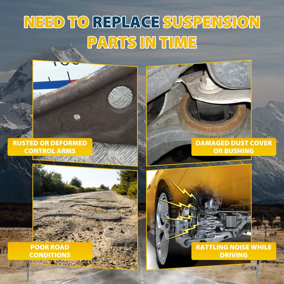 Front Suspension Control Arm And Ball Joint Link Kit For 2013-2016 Mazda CX-5 - Image 4 of 4