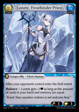 Grand Adventure - Lunete, Frostbinder Priest (EN-178) - Dawn Of Ashes - NM/M
