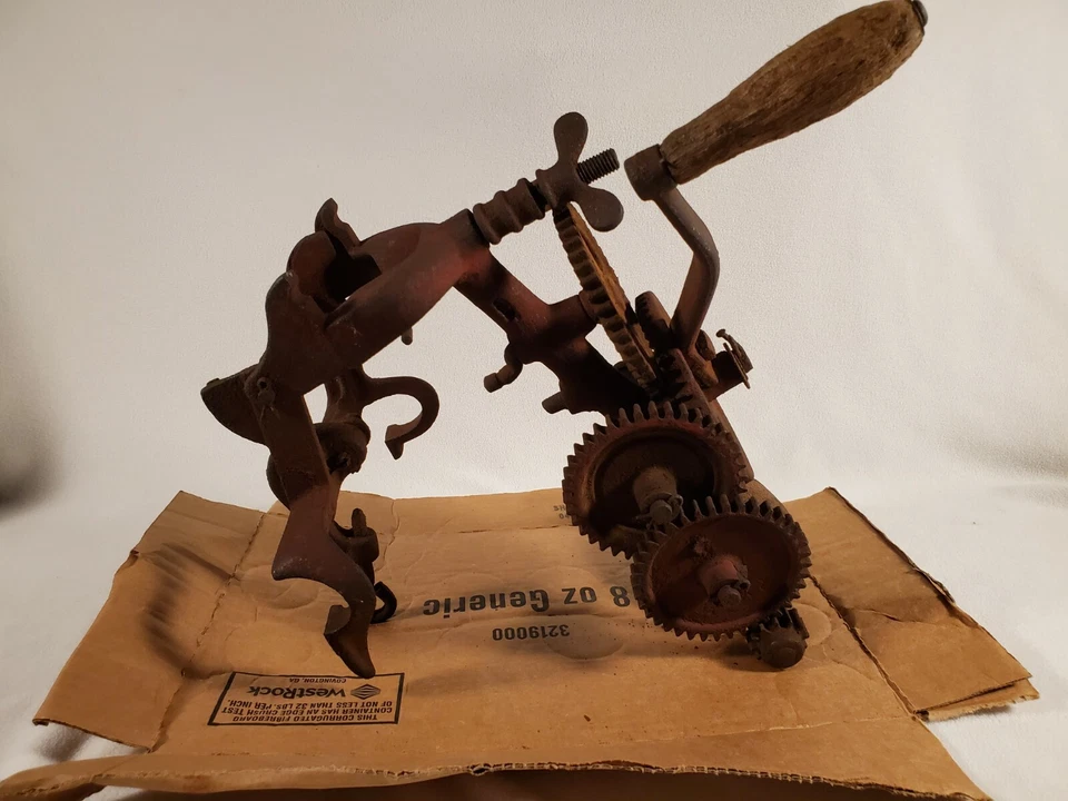 Antique Hand Crank Sickle Grinder Tool Sharpener International Harvester Prepper - Image 3 of 4